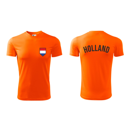 Koszulka Holland Holandia sportowa dla kibica Reprezentacji Holandii