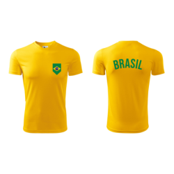 Koszulka Brasil Brazylia sportowa dla kibica Reprezentacji Brazylii