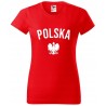 Koszulka kibica Reprezentacji Polski POLSKA z orłem