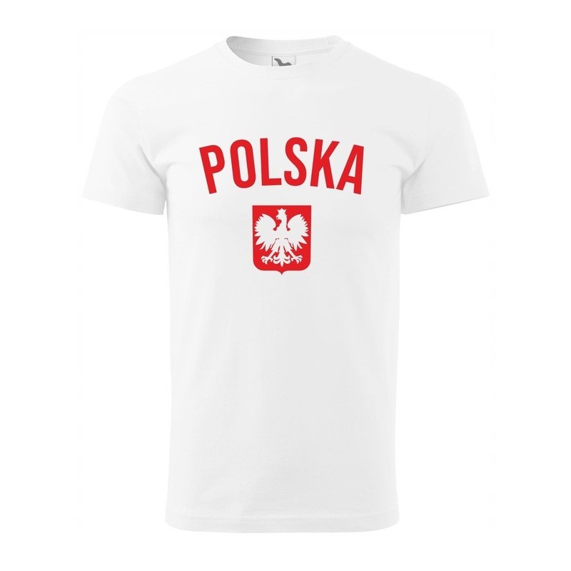 Koszulka kibica Reprezentacji Polski POLSKA z orłem Koszulka kibica Reprezentacji Polski POLSKA z orłem