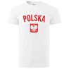 Koszulka kibica Reprezentacji Polski POLSKA z orłem