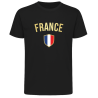 Koszulka Francja dla kibica z flagą Francji i napisem France