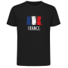 Koszulka Francja dla kibica z flagą Francji i napisem France