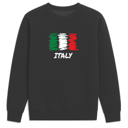 Bluza Włochy dla kibica z flagą Włoch i napisem Italy