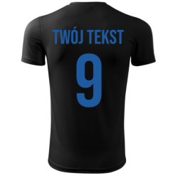Koszulka piłkarska z nadrukiem - personalizowana - z własnym napisem i numerem