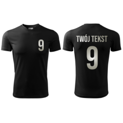 Koszulka piłkarska z nadrukiem - personalizowana - z własnym napisem i numerem