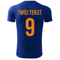 Koszulka piłkarska z nadrukiem - personalizowana - z własnym napisem i numerem